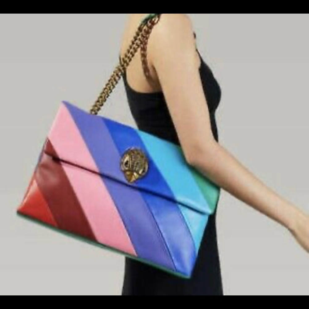 Kurt London Rainbow Leather Purse with matching card case